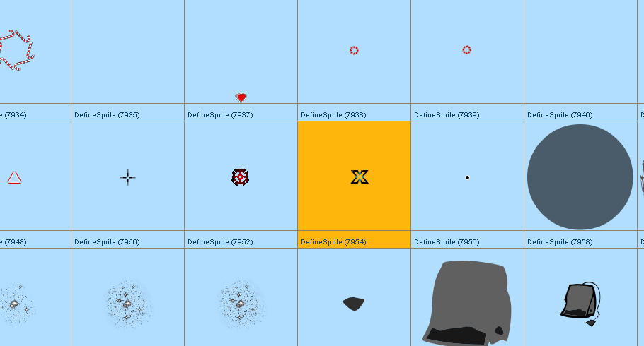 Crosshair DefineSprite